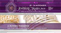 Desktop Screenshot of jewelleryarabia.com
