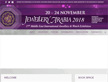 Tablet Screenshot of jewelleryarabia.com